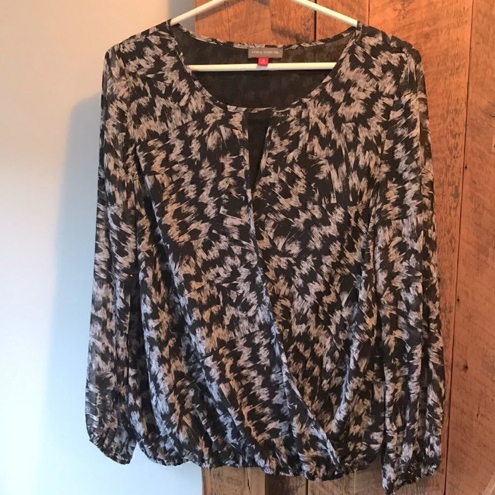 Vince Camuto wrap shirt  
